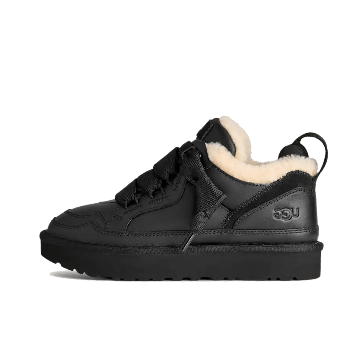 UGG® Lowmel LTHR 'Triple Black'