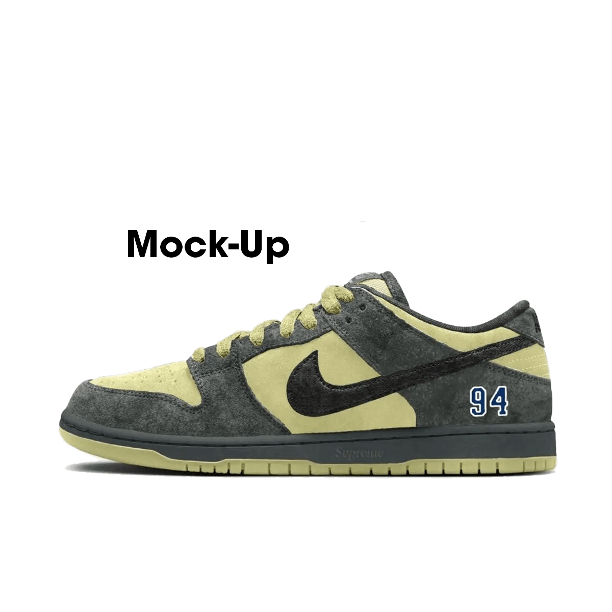 Supreme x Nike SB Dunk Low Pro 'Camper Green' - 2025