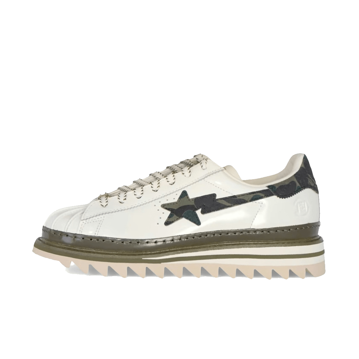 CLOT x BAPE x adidas Superstar 'Off White'