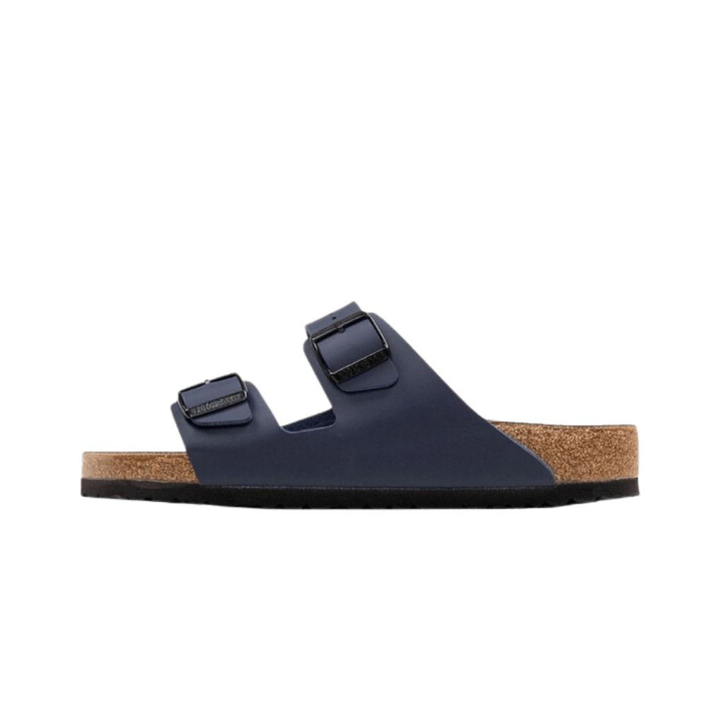 Birkenstock Arizona Birko Flor Navy Sandals