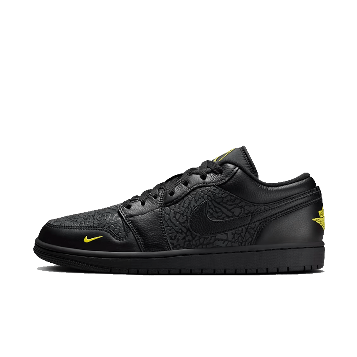 Air Jordan 1 Low SE 'Black Elephant Print'