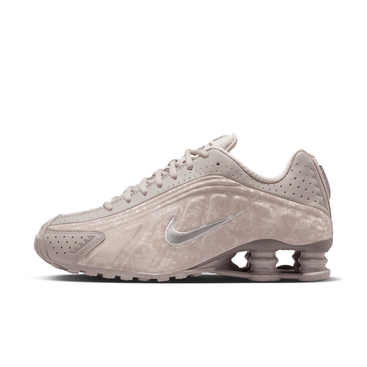 Nike Shox R4 WMNS 'Flat Pewter Floral'