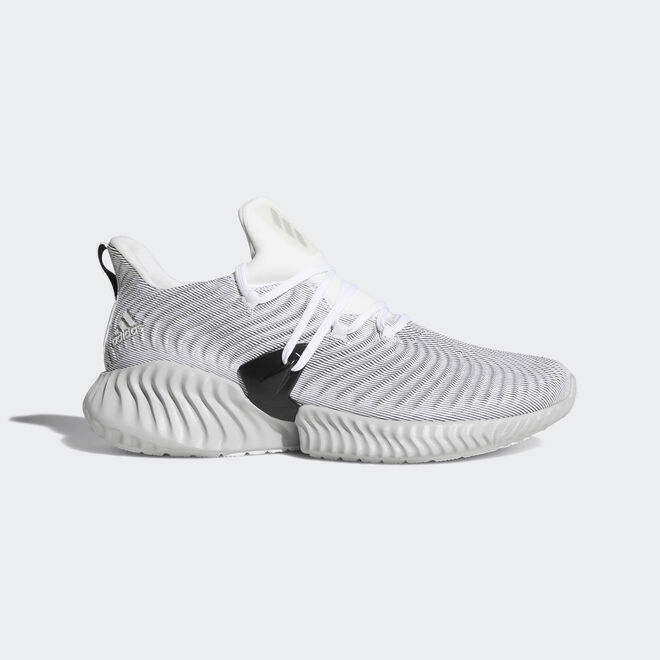 adidas Alphabounce Instinct Cloud White Grey Two