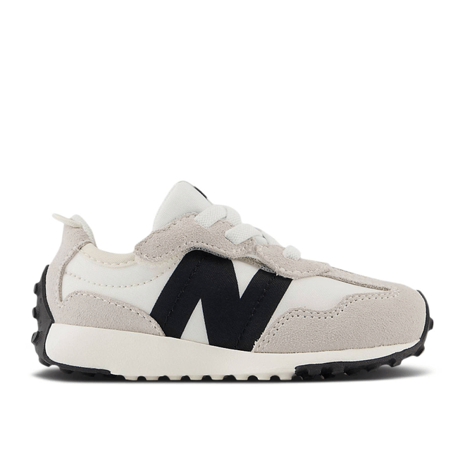 New Balance 327 New-B Hook & Loop Toddler 'Silver Birch Black' 