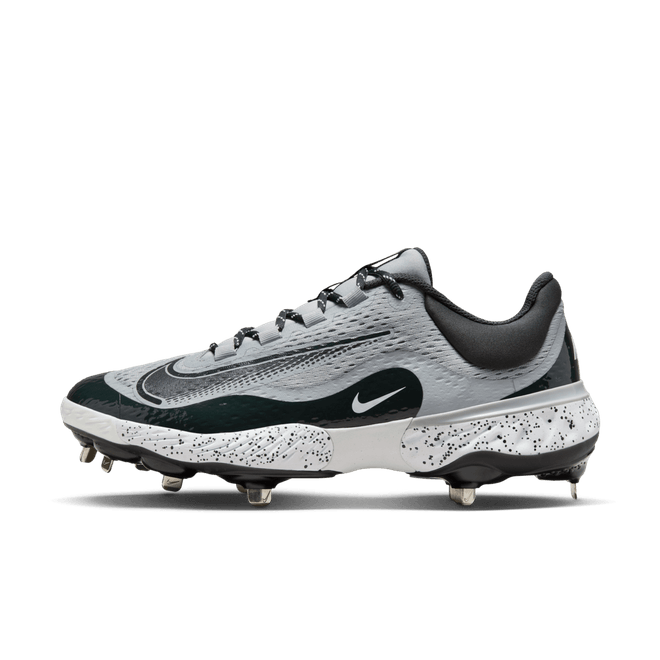 Nike Alpha Huarache Elite 4 Low Wolf Grey White Dark Smoke Grey