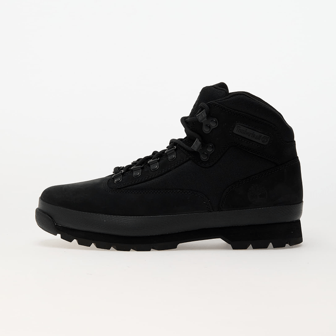Timberland Mid Lace Up Boot Black Nubuck 
