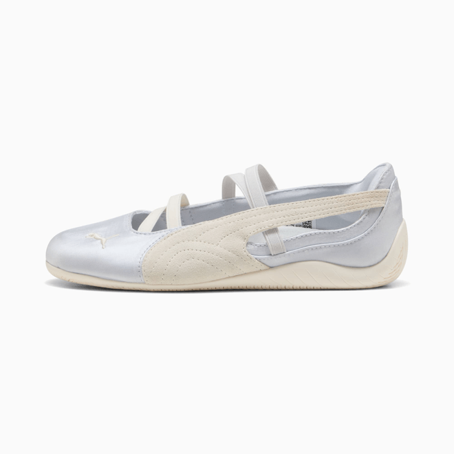 Puma Speedcat Ballet Silver Mist Warm White Satin