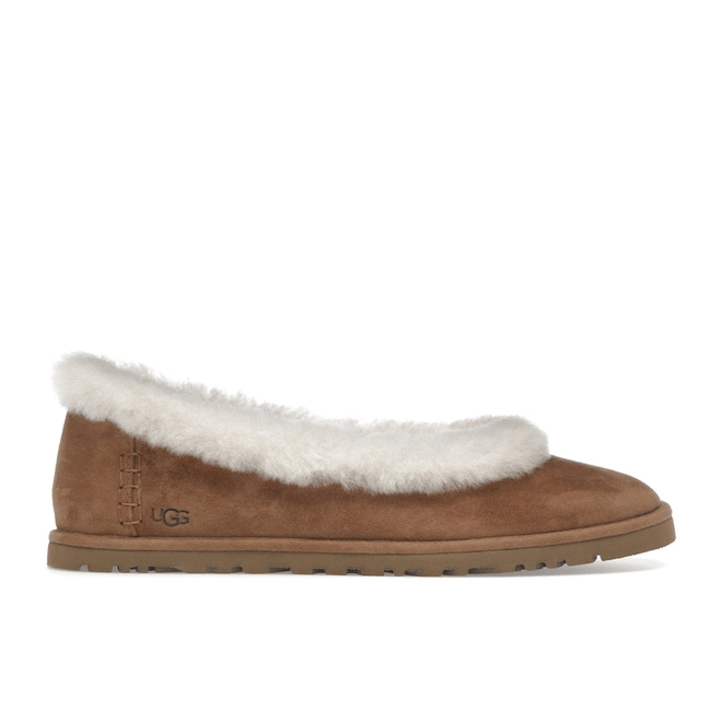 UGG® Zora Ballet Flat Brown