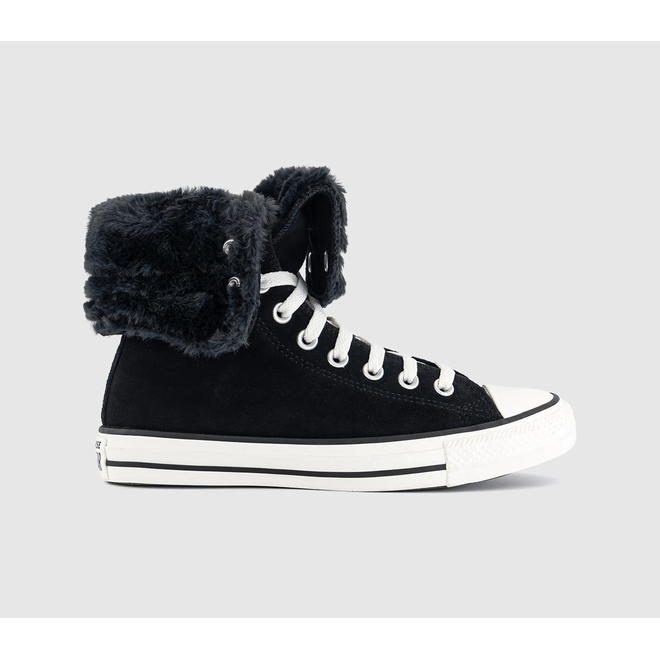 Converse Chuck Taylor All Star Fold Over Xhi Faux Fur 