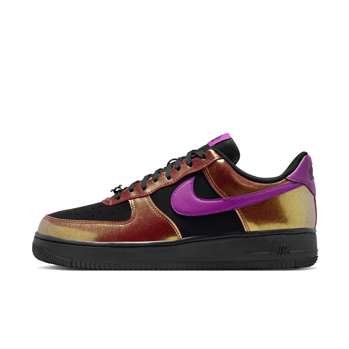 Nike Air Force 1 ’07 LV8 'Black/Bold Berry' - Glam Rock Pack