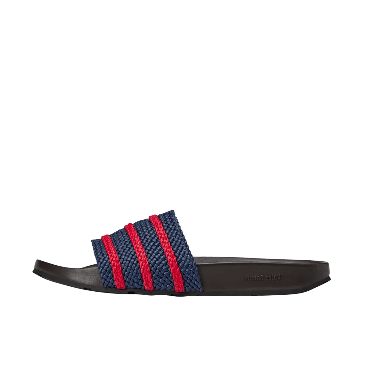 Wales Bonner x adidas Adilette Night Indigo Scarlet 'Black'