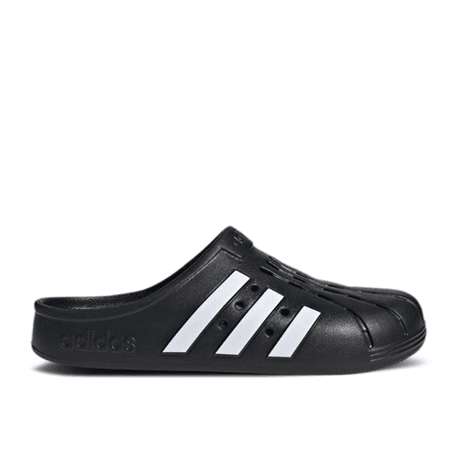 adidas Adilette Clog 'Black White'