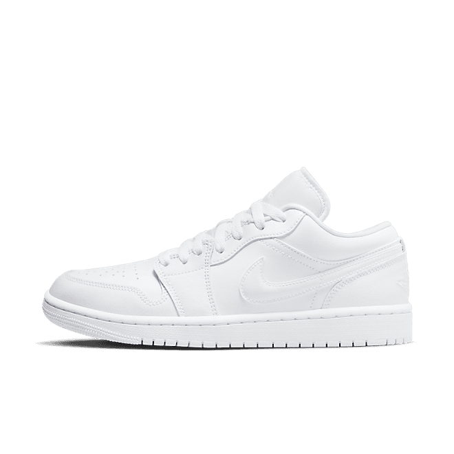 Air Jordan WMNS 1 Low Womens Triple White Retro Basketball