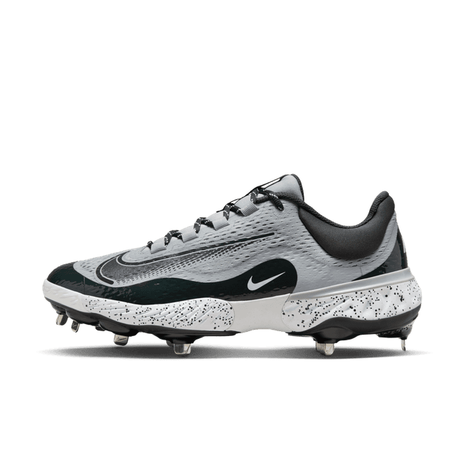 Nike Alpha Huarache Elite 4 Low Wolf Grey White Dark Smoke Grey