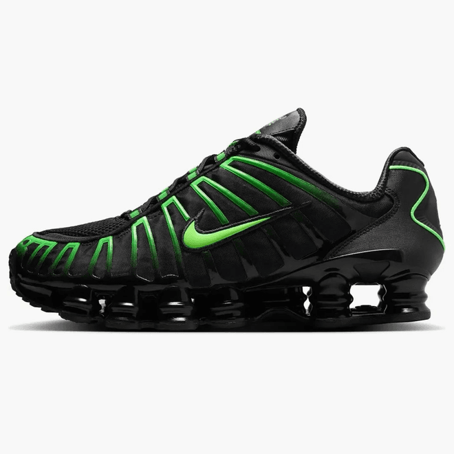Nike Shox Tl Black Green Strike