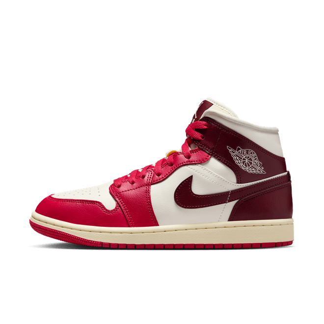Jordan 1 Mid Sail Mystic Hibiscus (women's)