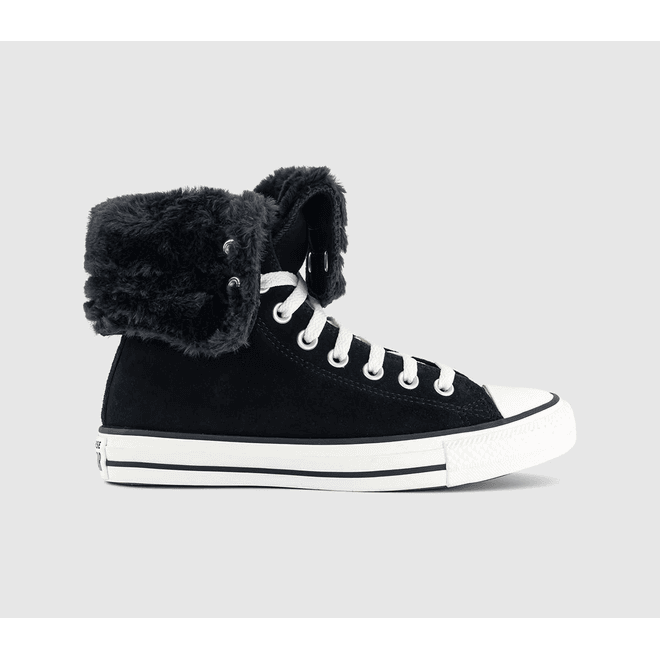 Converse Chuck Taylor All Star Fold Over Xhi Faux Fur 