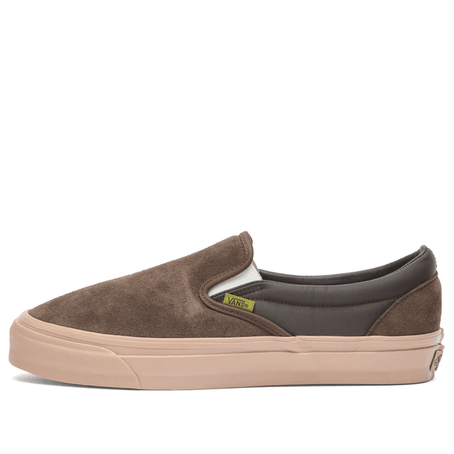 Vans LX Classic Slip-On 98 sneaker  Suede Coal Brown