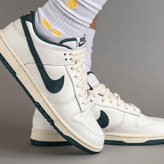 Nike Dunk Low Athletic Department Deep Jungle | Varsity Vibes in Full Swing
