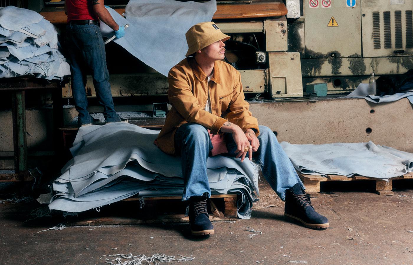 Timberland C.F. Stead Indigo Suede Icons Collection