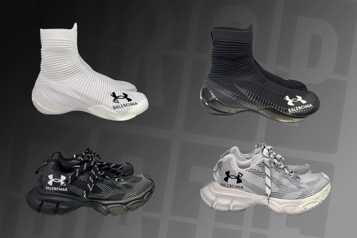Under Armour Puts its Stamp on the Balenciaga Speed Trainer & 3XL