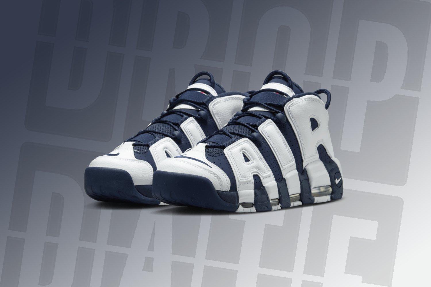 The Nike Air More Uptempo ‘Olympic’ is Back for 2024 Olympics