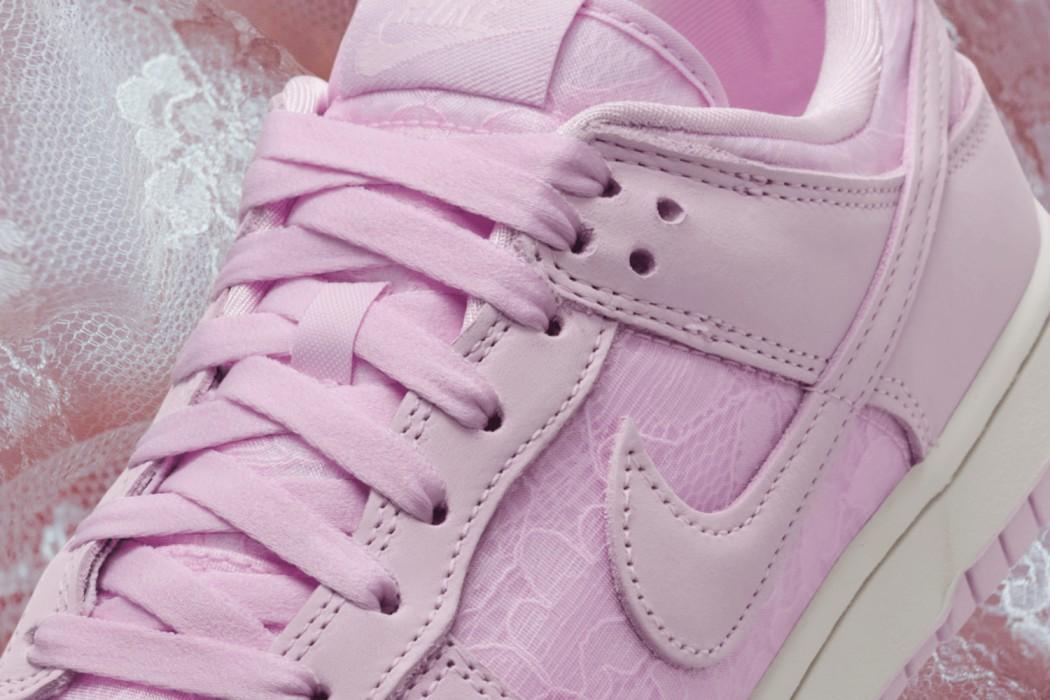 Nike’s Dunk Low ‘Lace’ Gets a Fresh Look with Floral Lace Design