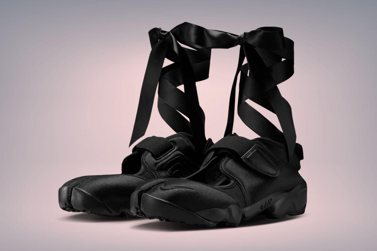 Nike Air Rift ‘Black Swan’ Elevates Ballet-Inspired Style with a Twist