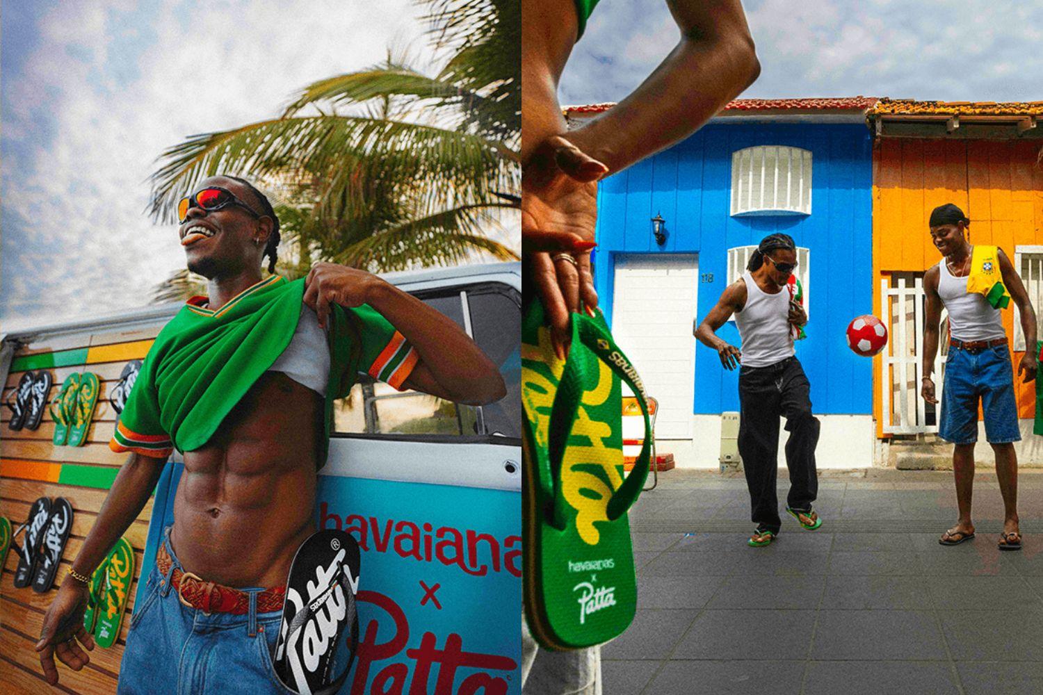 Patta x Havianas Launch Vibrant Flip-Flop Collaboration in Brazil
