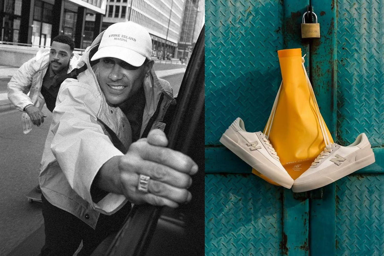 Stone Island Gears Up for Skate Collab with New Balance Numeric 272