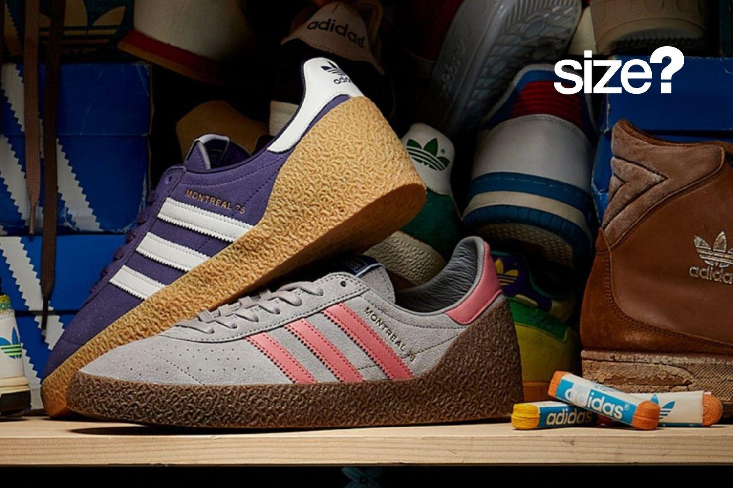size? Is Back with Some Exclusive Heat: The adidas Montreal 76 Drops in Two Colourways