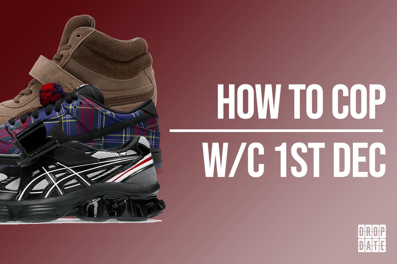 Sneaker Releases | How to Cop This Weeks Top Drops | 1st December 2025