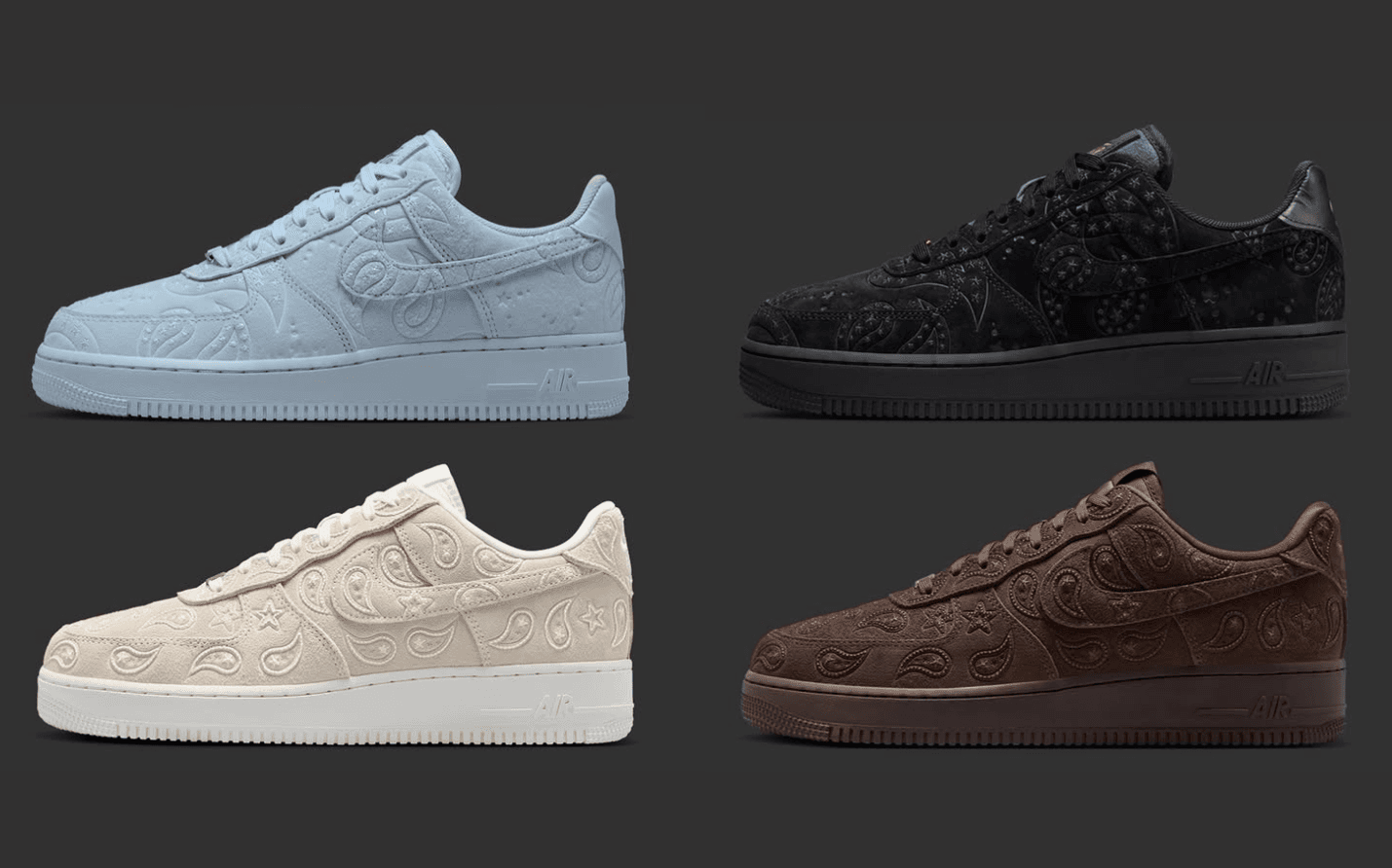 The Nike Air Force 1 Low Just got a ‘Paisley’ Update