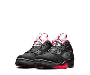 NIKE AIR JORDAN 5 RETRO LOW ALTERNATE – BRED – AVAILABLE NOW