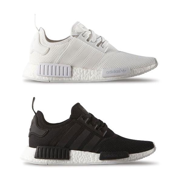 ADIDAS NMD_R1 RUNNER – TRIPLE WHITE & MONOCHROME BLACK – 7 APR 2016