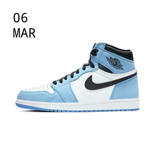 NIKE AIR JORDAN 1 HIGH – UNIVERSITY BLUE – AVAILABLE NOW