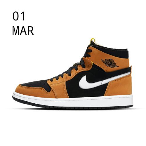 Nike Air Jordan 1 Zoom Comfort – Black Wheat – AVAILABLE NOW