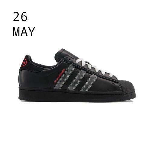 ADIDAS X PLEASURES SUPERSTAR – BLACK – AVAILABLE NOW