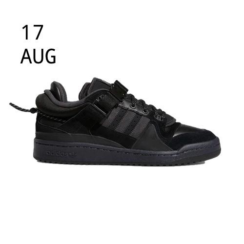 ADIDAS X BAD BUNNY FORUM LOW BLACK – AVAILABLE NOW