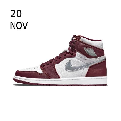 NIKE AIR JORDAN 1 HIGH OG BORDEAUX – AVAILABLE NOW