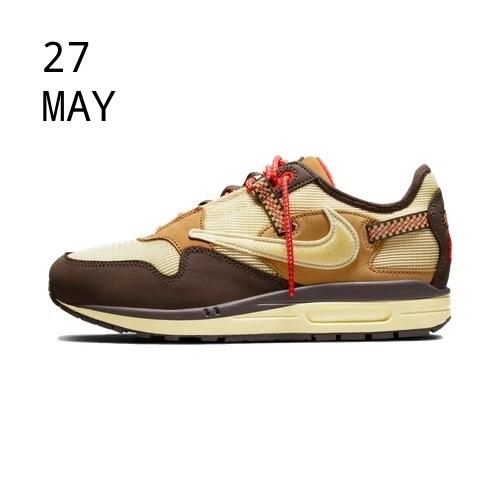 Nike x Travis Scott Air Max 1 Cactus Jack Baroque Brown – AVAILABLE NOW