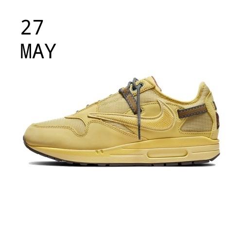 Nike x Travis Scott Air Max 1 Cactus Jack Saturn Gold – AVAILABLE NOW