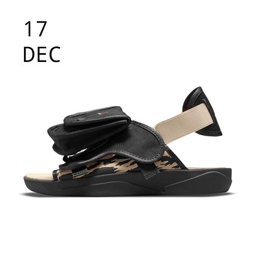 Nike x SoleFly Jordan LS Slide Black and Sport Red – AVAILABLE NOW