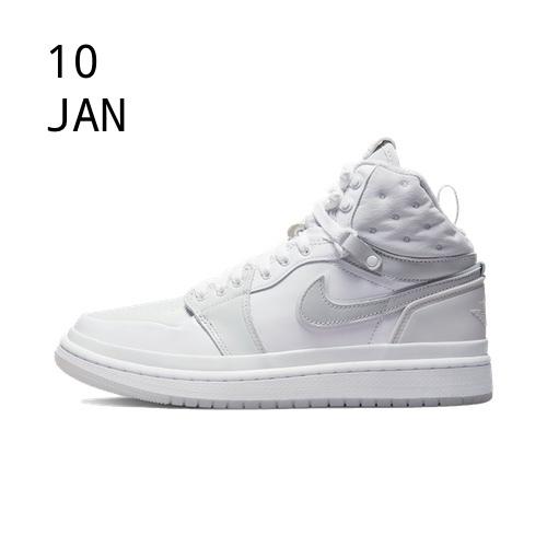 Nike Air Jordan 1 Acclimate Triple White – AVAILABLE NOW