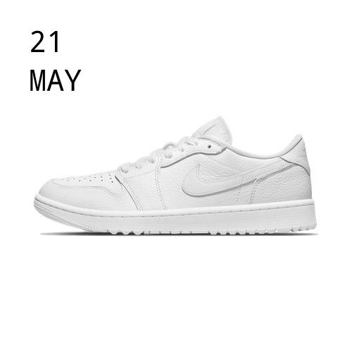 Nike Air Jordan 1 Low Golf Triple White – AVAILABLE NOW