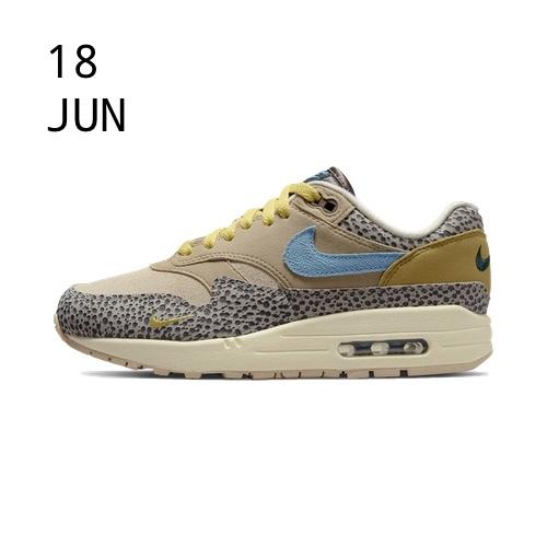 Nike Air Max 1 Safari Cobblestone – Available now