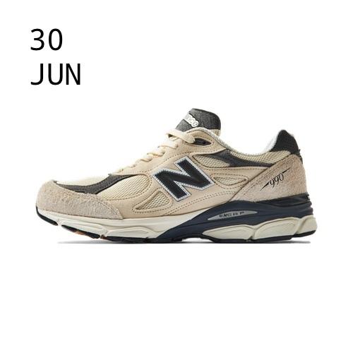 new balance x Teddy Santis MADE in USA 990v3 Moonbeam- AVAILABLE NOW