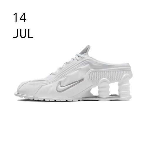 Nike x Martine Rose Shox MR4 White – Available Now