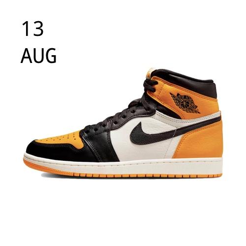 Nike Air Jordan 1 High OG Taxi – available now