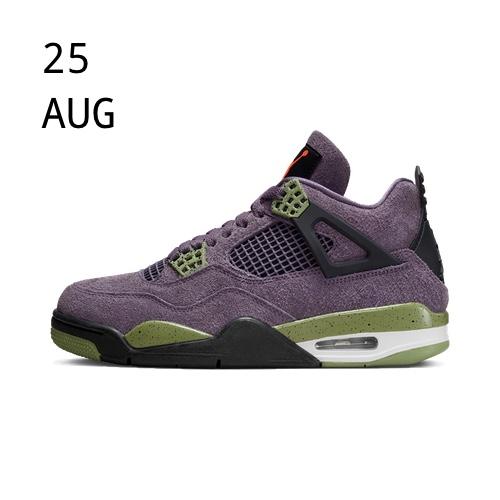 Nike Air Jordan 4 Canyon Purple – available now